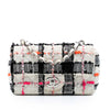 Chanel Mini Rectangular Classic Tweed Check Single Flap Secondhand