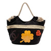 Chanel 2004 Cruise Camellia CC Clover Rope Cabas Tote Secondhand