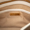 Miu Miu Goatskin Madras Push Lock Top Handle Satchel Secondhand