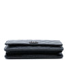 Chanel CC Quilted Glittered Calfskin Wallet On Chain Secondhand