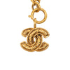 Chanel CC Gold Plated Quilted Pendant Necklace Secondhand