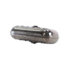 Chanel Paris Edinburgh Mini Gunmetal Grid Cage Clutch on Chain Secondhand