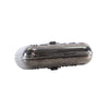 Chanel Paris Edinburgh Mini Gunmetal Grid Cage Clutch on Chain Secondhand