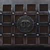 Chanel Paris Edinburgh Mini Gunmetal Grid Cage Clutch on Chain Secondhand