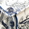 Dior Large Canvas Embroidered Palm Tree Toile De Jouy Book Tote Secondhand