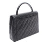 Chanel Quilted Lambskin Kelly Top Handle Bag Secondhand