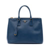 Prada Medium Saffiano Lux Galleria Double Zip Satchel Secondhand