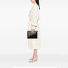 Fendi Zucca Coated Canvas Diagonal Front Zip Clutch Secondhand