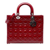Dior Large Patent Cannage Lady Dior Secondhand