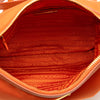 Prada Saffiano Trimmed Tessuto Zip Top Crossbody Secondhand