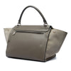 Celine Medium Calfskin and Suede Trapeze Satchel Secondhand