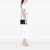 Saint Laurent Medium Chevron Sheepskin Monogram College Satchel Secondhand