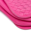 Secondhand Bottega Veneta Nappa Intrecciato Flap Crossbody