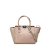 Valentino Small Leather Rockstud Double Handle Tote Secondhand