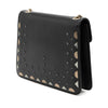 Bvlgari Small Studded Leather Laser Cut Square Serpenti Forever Chain Crossbody Secondhand