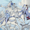 Hermès La Vie a Cheval Silk Scarf 90 Secondhand