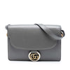 Gucci Small Textured Calfskin GG Ring Torchon Crossbody Secondhand