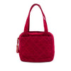Chanel CC Quilted Suede Handbag Secondhand