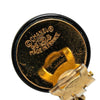 Chanel Gold Plated Faux Pearl CC Drop Clip On Earrings Secondhand