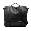 Ferragamo Gancini Trimmed Calfskin Messenger Bag Secondhand