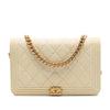 Chanel Quilted Caviar Boy Wallet on Chain Secondhand