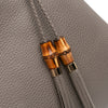 Gucci Calfskin Bamboo Tassel Clutch Secondhand