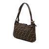 Fendi Zucca Canvas Shoulder Bag Secondhand