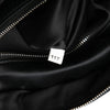 Miu Miu Leather Trimmed Matelasse Crystal Embellished Nylon Backpack Secondhand