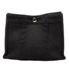 Hermès Chevron Canvas Fourre Tout Pouch Secondhand