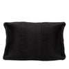Hermès Chevron Canvas Fourre Tout Pouch Secondhand