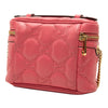 Gucci Mini GG Marmont Matelasse Calfskin Top Handle Vanity Chain Bag Secondhand