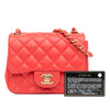 Chanel Mini Square Classic Lambskin Single Flap Secondhand