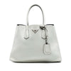 Prada Large City Calf Double Satchel Secondhand