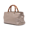 Gucci Medium Calfskin Bamboo Shopper Satchel Secondhand
