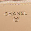 Chanel Caviar CC Filigree Wallet On Chain Secondhand