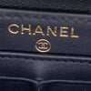 Chanel CC Quilted Caviar Zip Around Long Wallet Secondhand