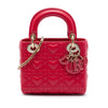 Dior DiorAmour Mini Lambskin Cannage Lady Dior Secondhand