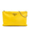 Prada Tessuto Fluo Clutch on Chain Secondhand