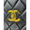 Chanel XL CC Quilted Lambskin Square Single Flap Secondhand