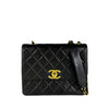 Chanel XL CC Quilted Lambskin Square Single Flap Secondhand