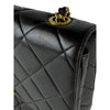 Chanel XL CC Quilted Lambskin Square Single Flap Secondhand
