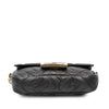 Fendi Mini Zucca Embossed Leather Baguette Satchel Secondhand