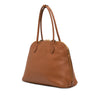 Miu Miu Softy Calfskin Embossed Logo Shoulder Bag Secondhand