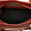 Balenciaga Mini Goatskin Motocross Classic Metallic Edge City Satchel Secondhand