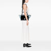 Celine Small Bicolor Leather Trapeze Satchel Secondhand
