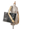Chanel Large Quilted Tweed and Vinyl Funny Patchwork Tote Secondhand