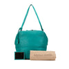 Secondhand Bottega Veneta Nappa Intrecciato Cube Shoulder Bag