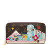 Louis Vuitton Monogram Vivienne in Tokyo Zippy Long Wallet Secondhand
