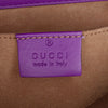 Gucci Small Embroidered Calfskin Tiger Strawberry Padlock Crossbody Secondhand