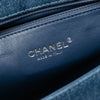 Chanel Large Quilted Denim Boy Flap Secondhand